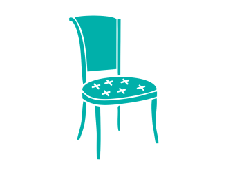 Кожаный стул